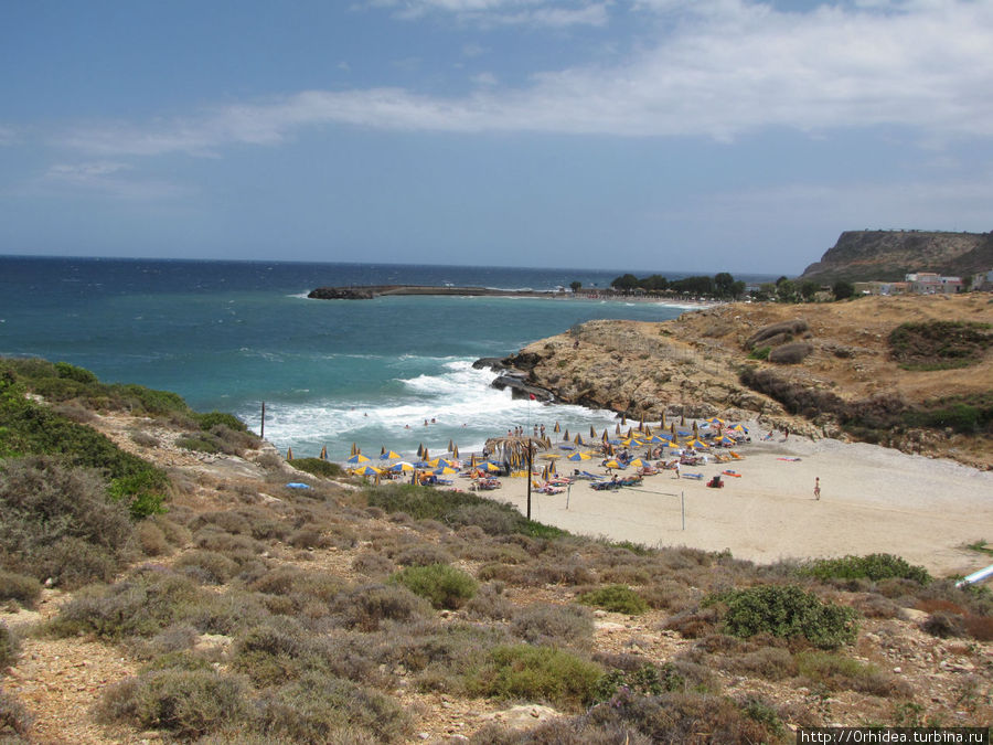 Один из многочисленных маленьких пляжей Остров Крит, Греция