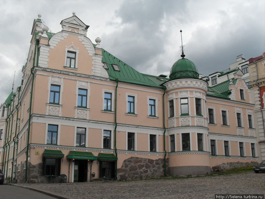 Прогулка по старинному городу Выборг, Россия