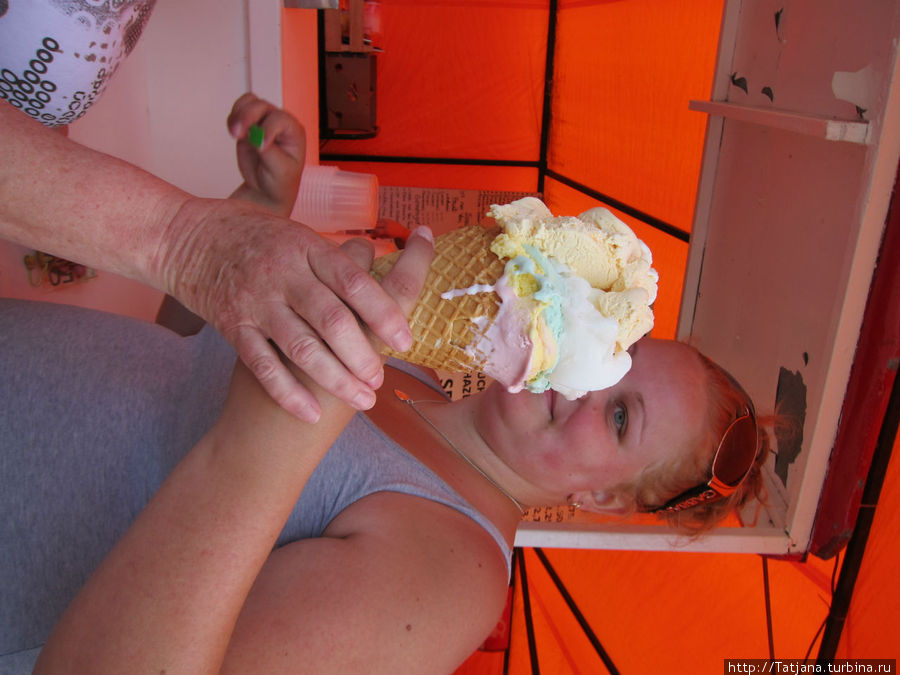 Фирменное  и   запатентованное мороженое от фермера Провинция Лимбург, Нидерланды