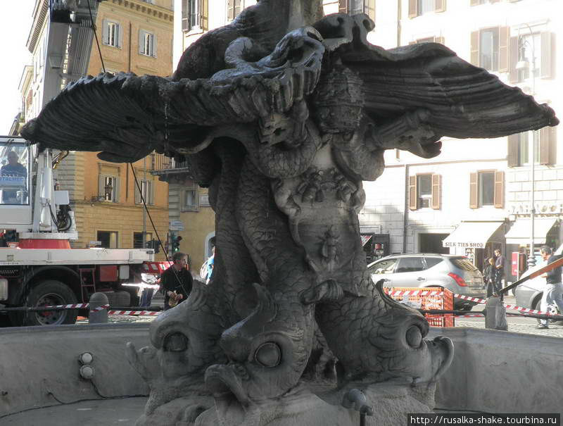 Площадь Барберини Рим, Италия