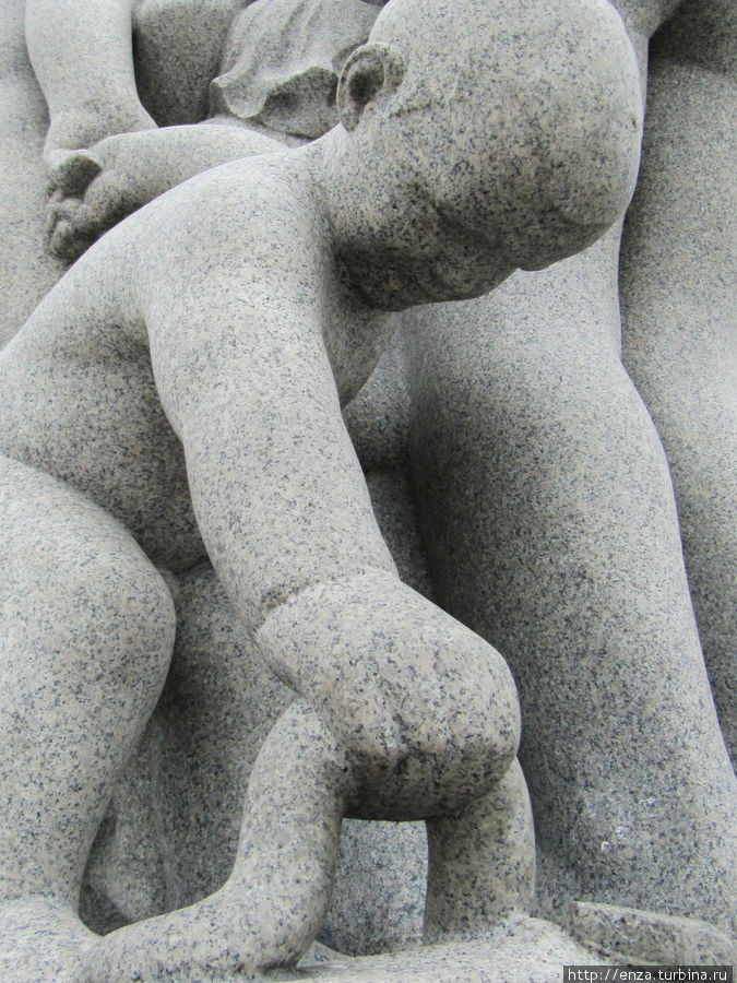 Парк скульптур Вигелана Осло, Норвегия