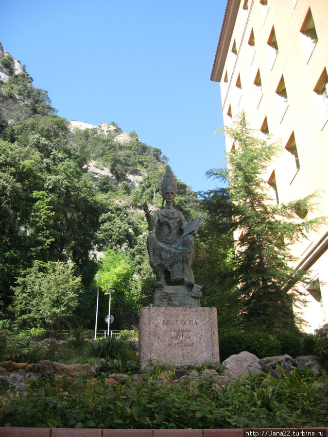 Аббат Олиба — знаковая фигура в истории монастыря Монастырь Монтсеррат, Испания