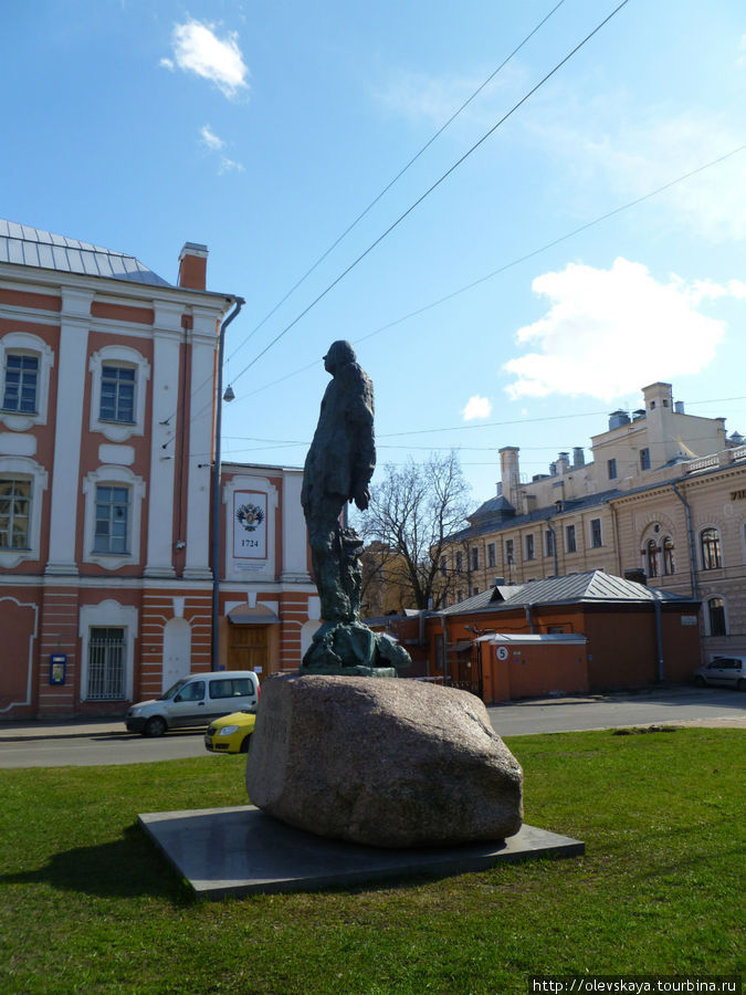 Памятник  А.Д. Сахарову Санкт-Петербург, Россия