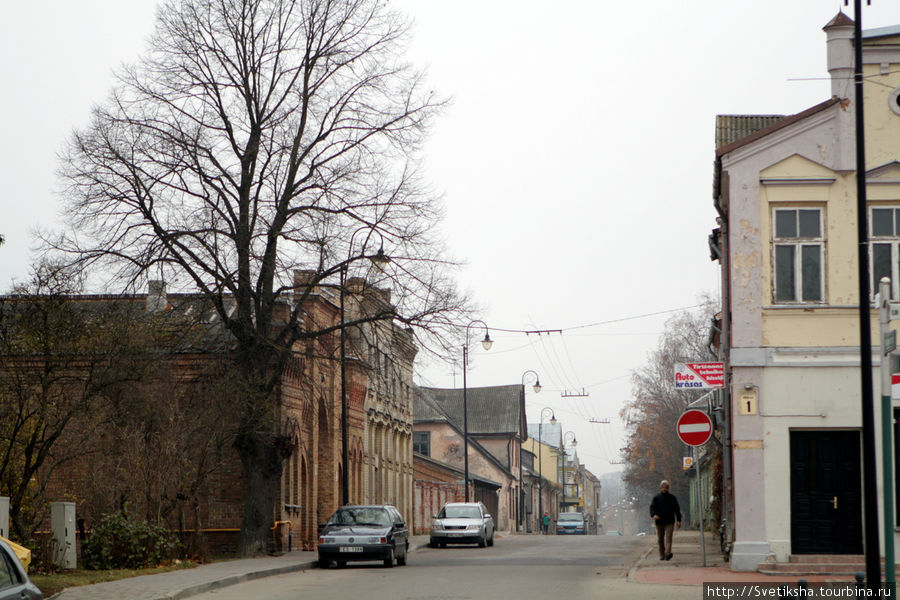 Самый центр Бауски Бауска, Латвия