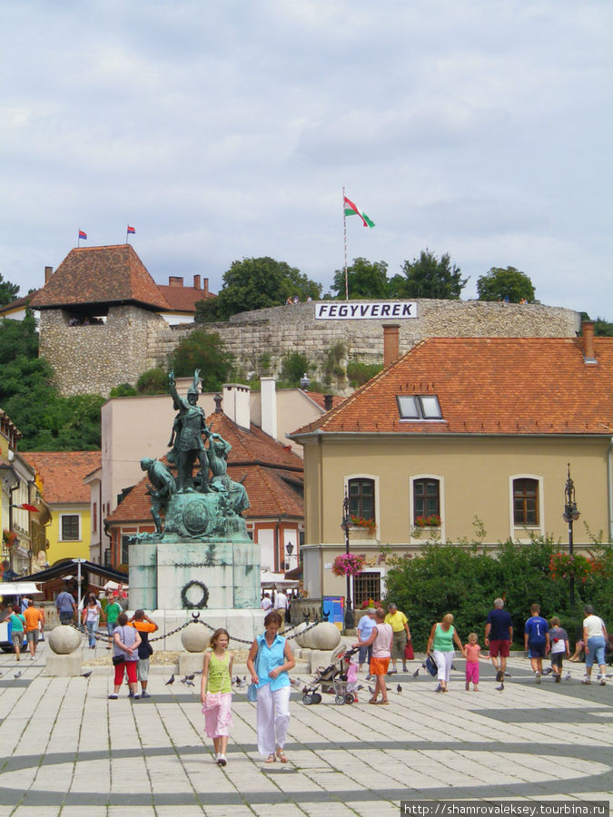Стены крепости Эгер, Венгрия