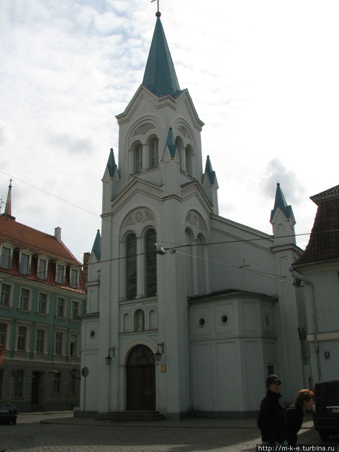 Церковь Скорбящей Богоматери Рига, Латвия
