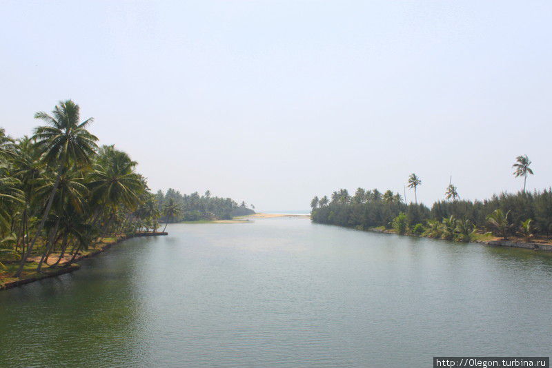 Водные просторы Варкала, Индия