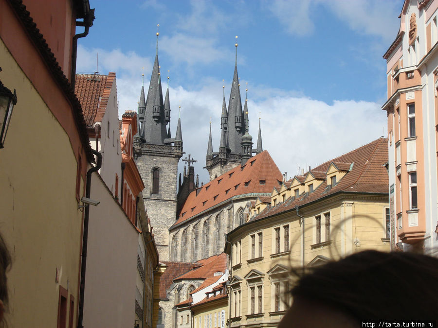По дороге на Староместскую площадь Прага, Чехия