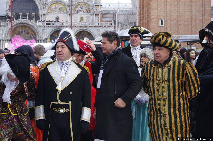 Открытие исторического парада Венеция, Италия
