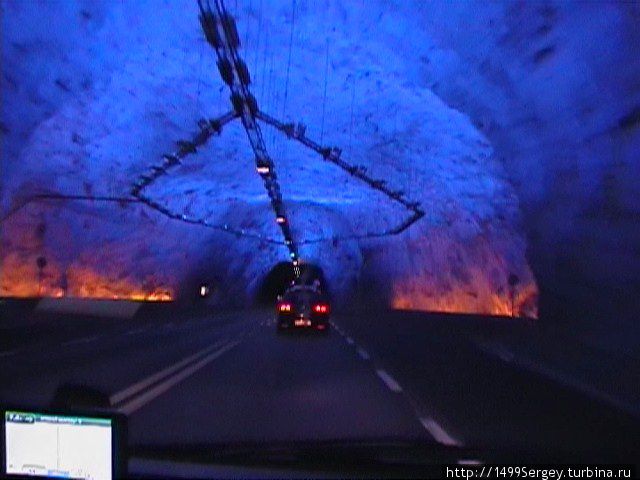 Лаэрдальский тоннель Лардаль, Норвегия