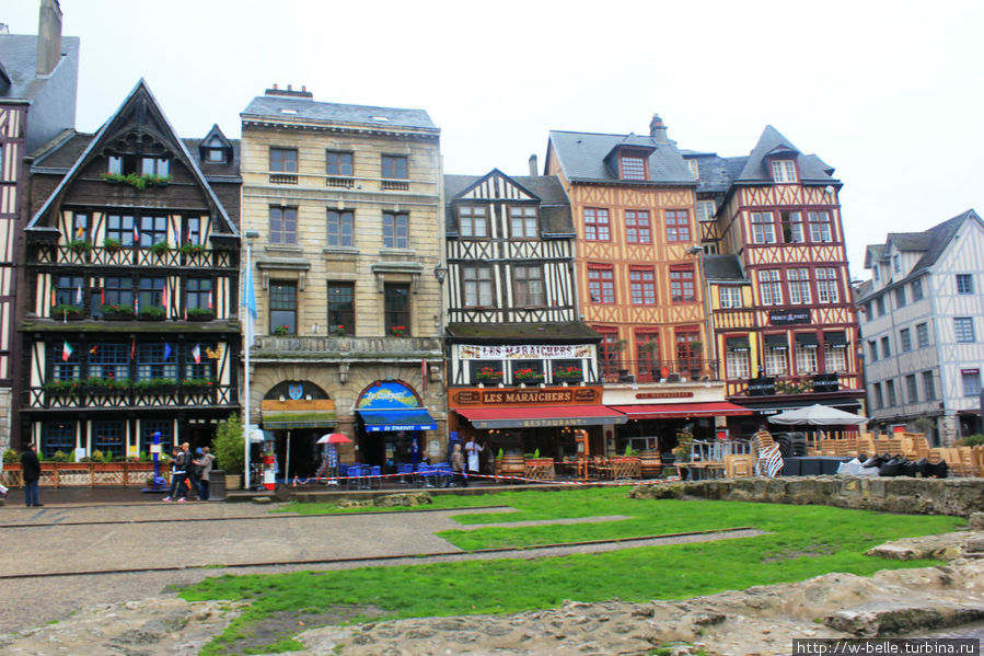 Площадь Старого рынка. Руан, Франция