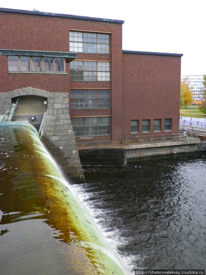 Плотина гидроэлектростанции Тампере, Финляндия