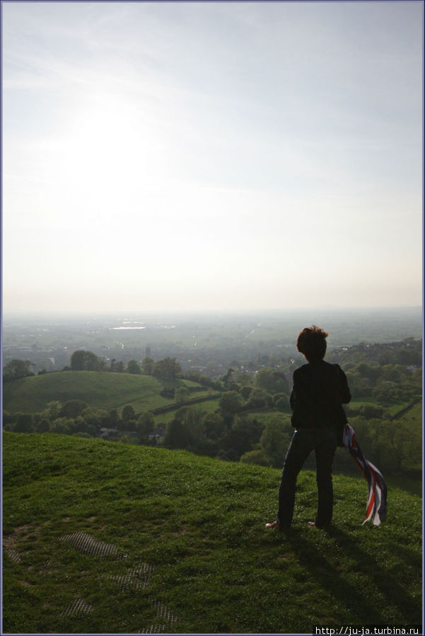 Восхождение на холм святого Михаила Гластонбери, Великобритания