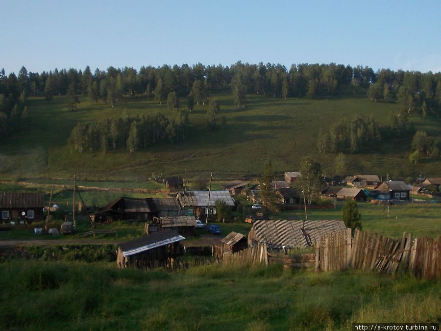 Село Выезжий Лог на реке Мана — места, связанные с Высоцким Красноярский край, Россия