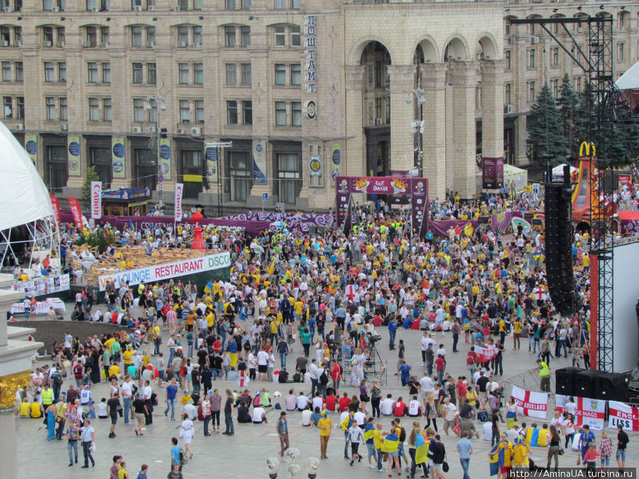 В Киеве ЕВРО 2012! Киев, Украина