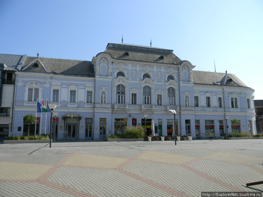 Ниредьхаза -центр города Ньиредьхаза, Венгрия