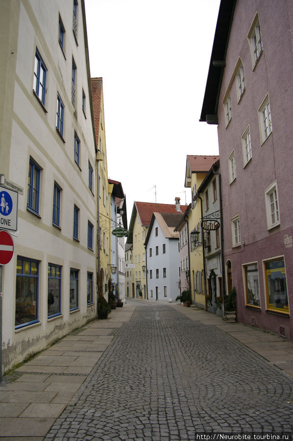 Курортный городишка в Швабии - Фюссен Фюссен, Германия