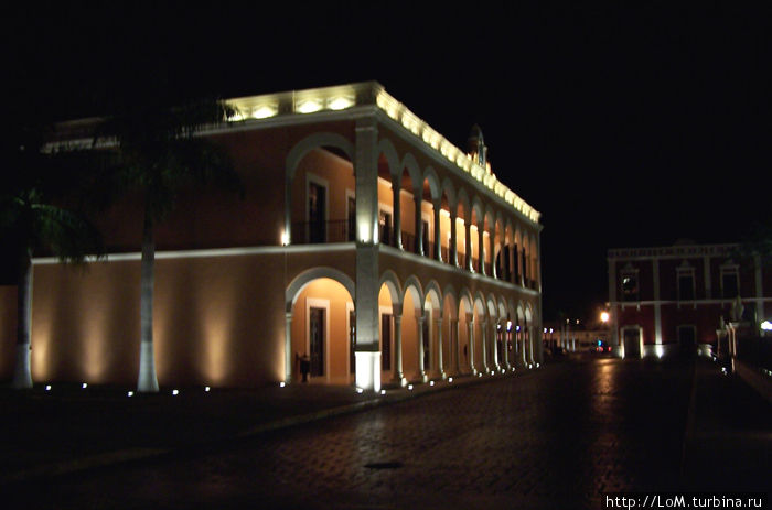 Ночь в Кампече Кампече, Мексика