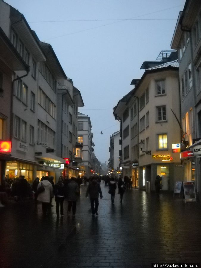 Главная торговая улица Винтертур, Швейцария