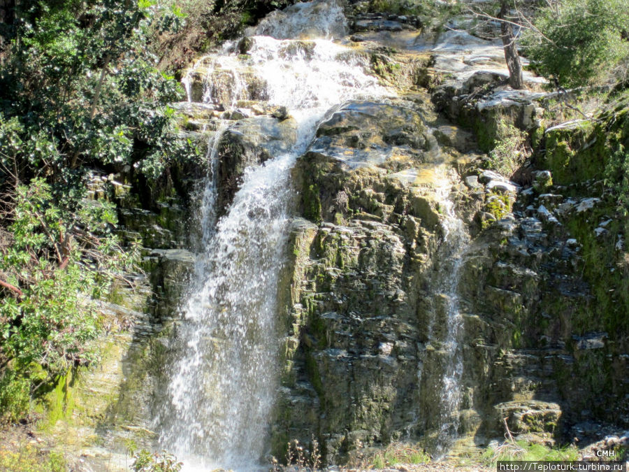 один из горных потоков Алания, Турция