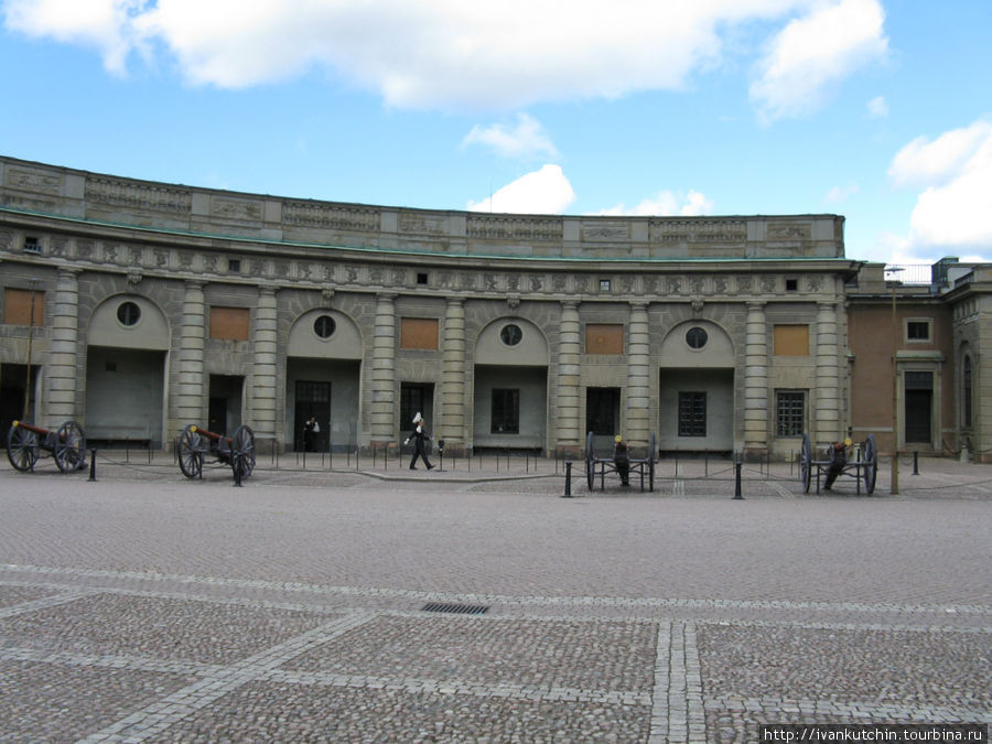 Стокгольм. Смена почетного королевского караула Стокгольм, Швеция