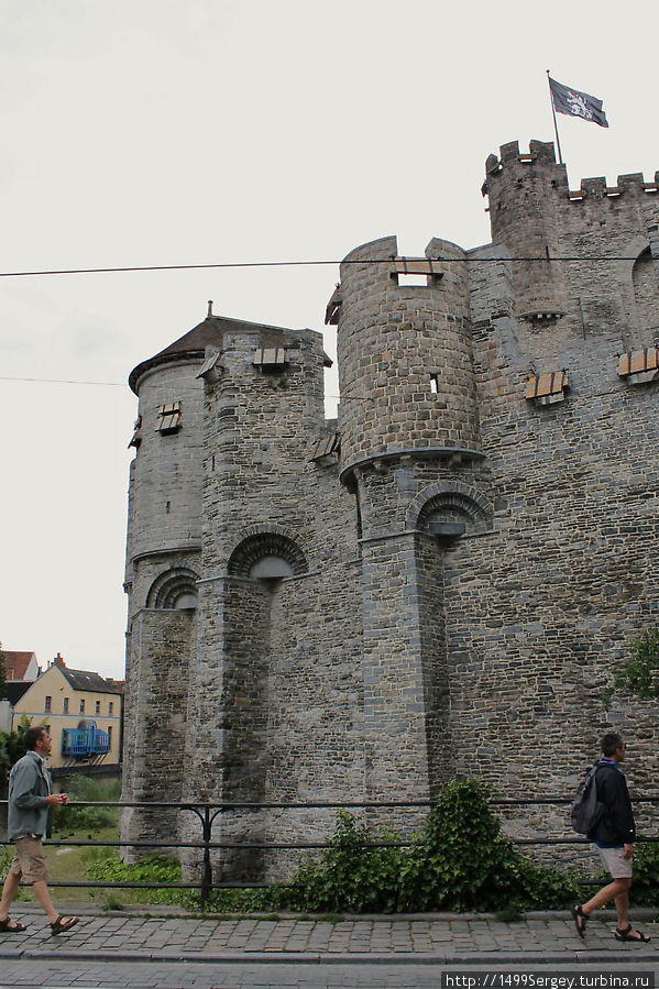Гент. Замок Гравенстен и немного истории Гент, Бельгия