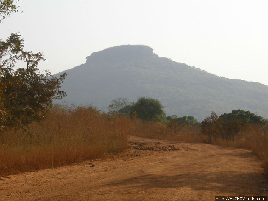 Дорога из Лабе на север Провинция Боке, Гвинея