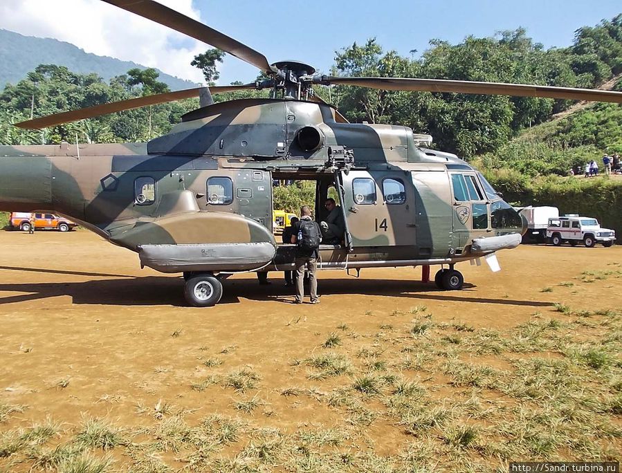 Вертолет “Супер Пума” Богор, Индонезия