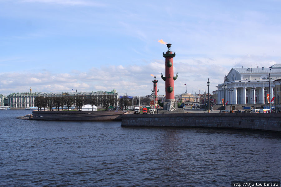 Стрелка Васильевсого острова. Санкт-Петербург, Россия