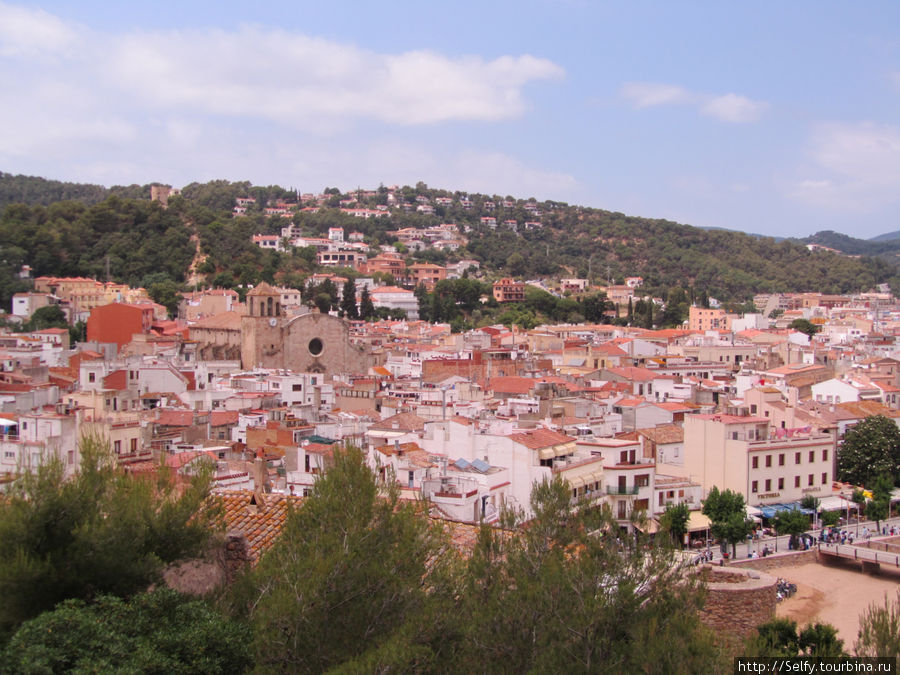 Тосса-Белый город Тосса-де-Мар, Испания