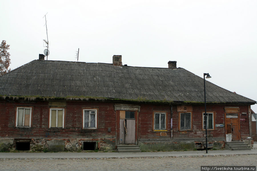 Улочки старой Елгавы Елгава, Латвия