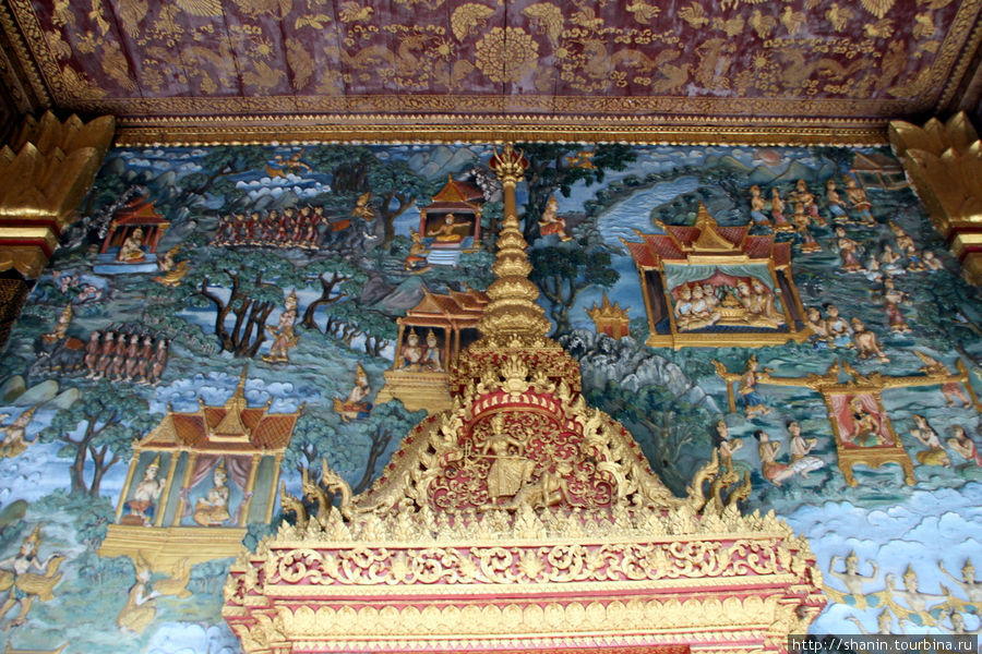 Ват Хосиан - храм Серебряного Змея Луанг-Прабанг, Лаос