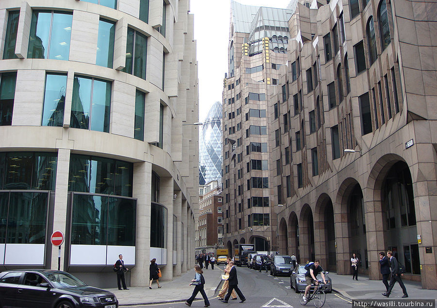 Billiter Street. Лондон, Великобритания