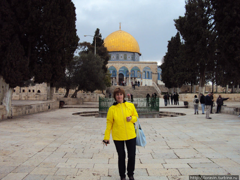 *Храмовая гора в Иерусалиме. Мусульманская часть Иерусалим, Израиль