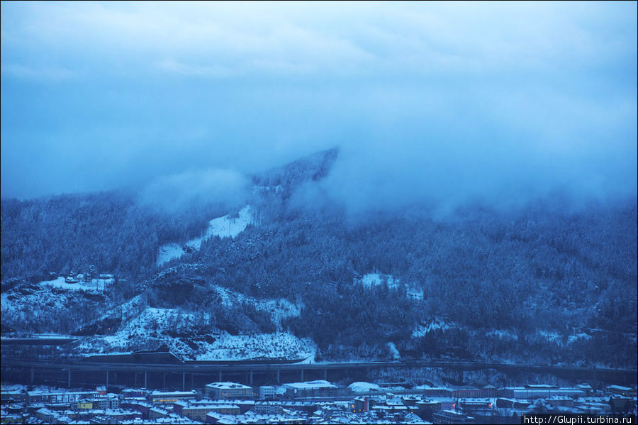 Этюд в синих тонах Инсбрук, Австрия