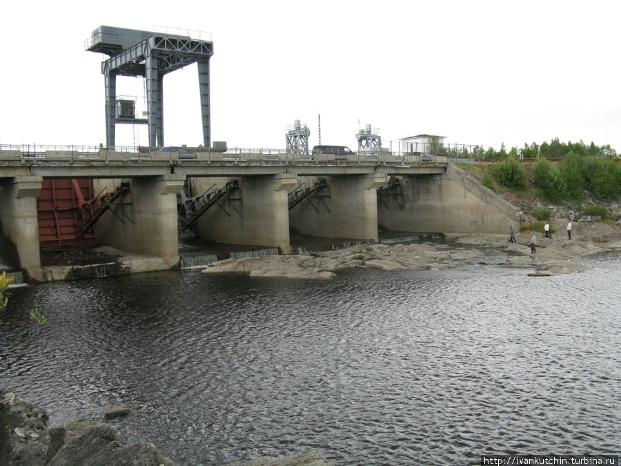 ГЭС на въезде в Беломорск Беломорск, Россия