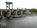 ГЭС на въезде в Беломорск