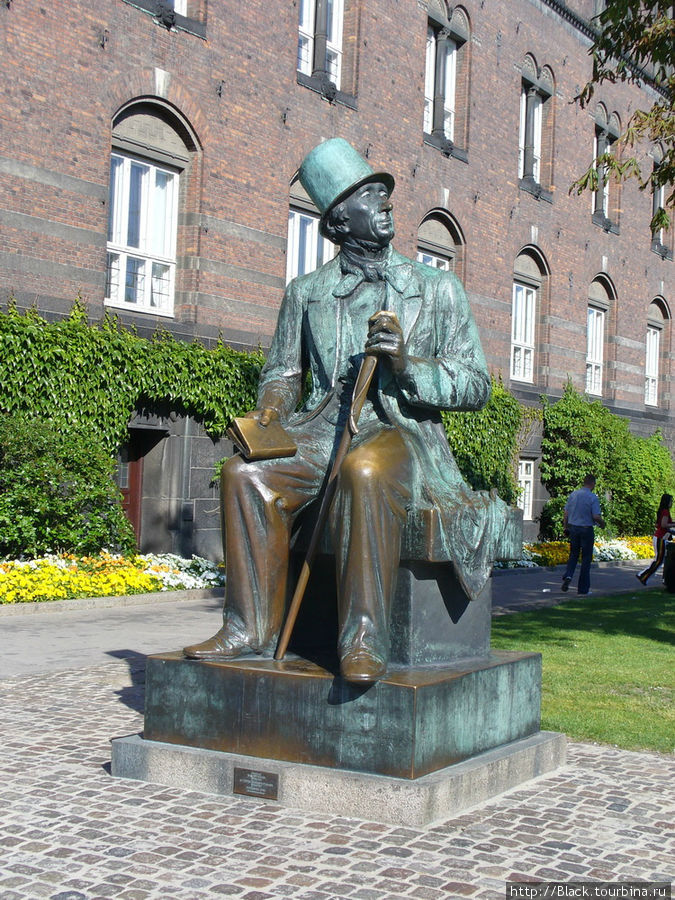 Памятник Г.Х.Андерсену Копенгаген, Дания