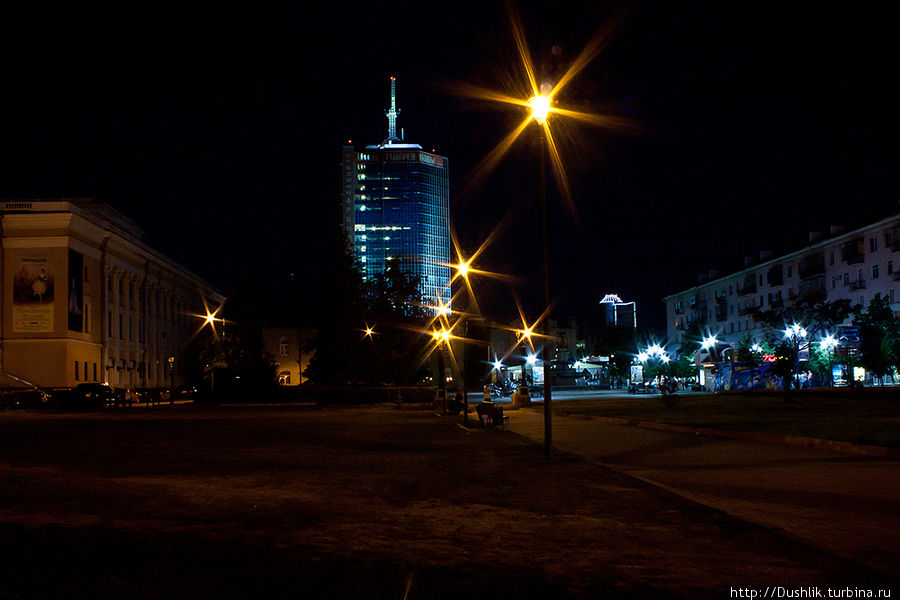 Летний ночной променад по Челябинску Челябинск, Россия