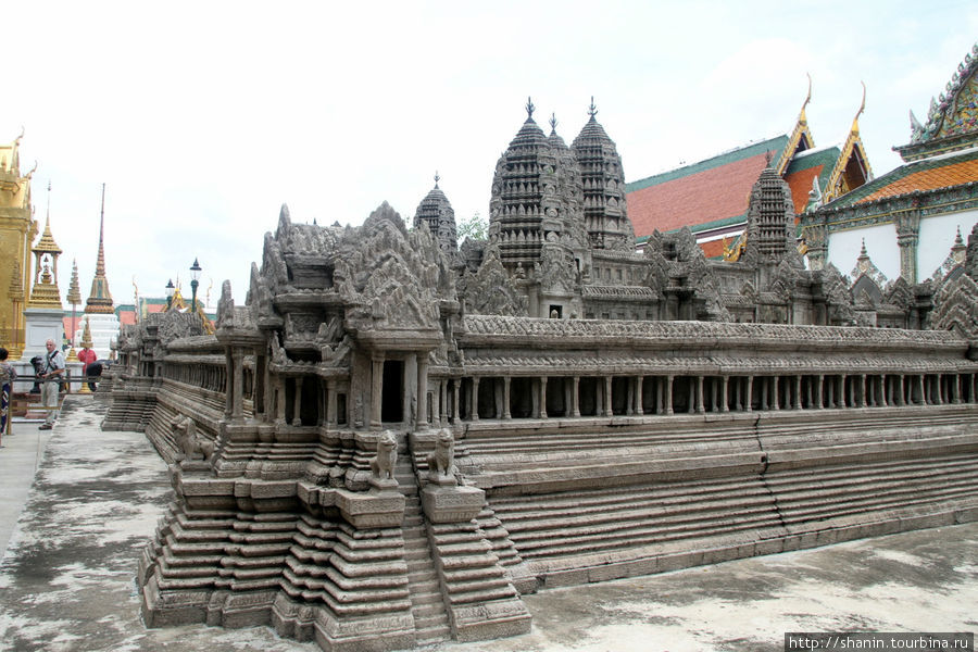 Модель Ангкор-вата Бангкок, Таиланд