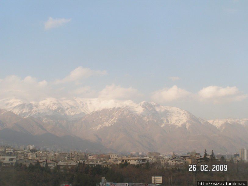 Панорама Тегеран, Иран