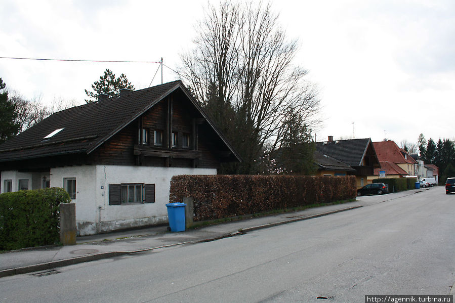 Еще старые тирольские дома Фрайлассинг, Германия