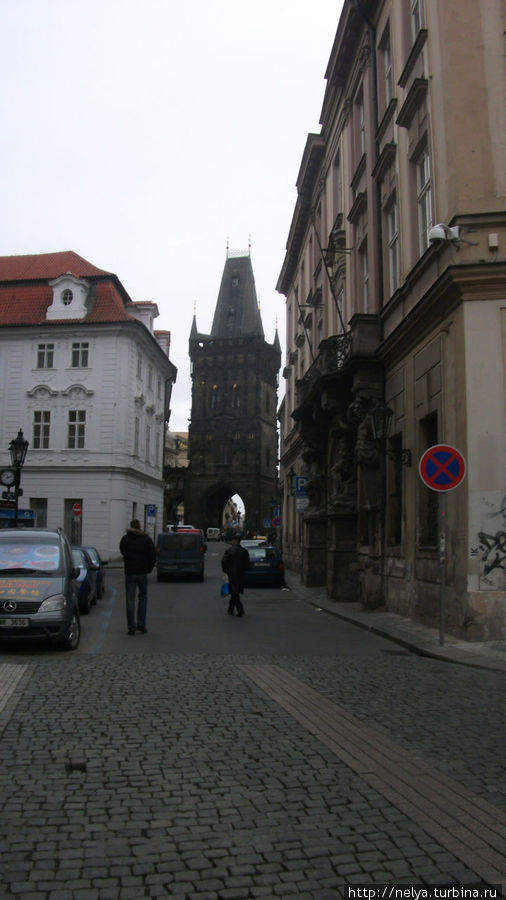Идём к Пороховой башне Прага, Чехия