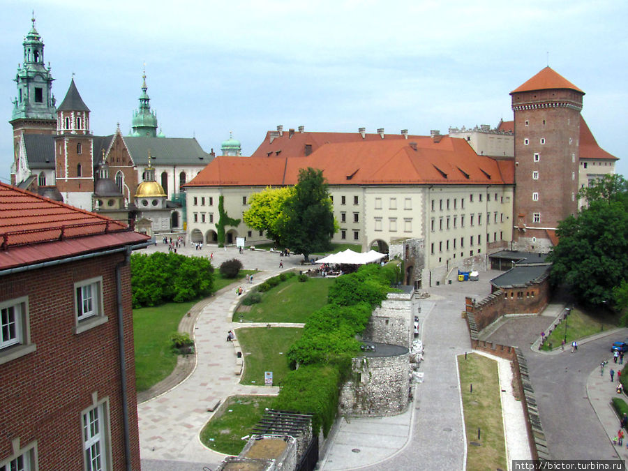 Башенный вид Краков, Польша