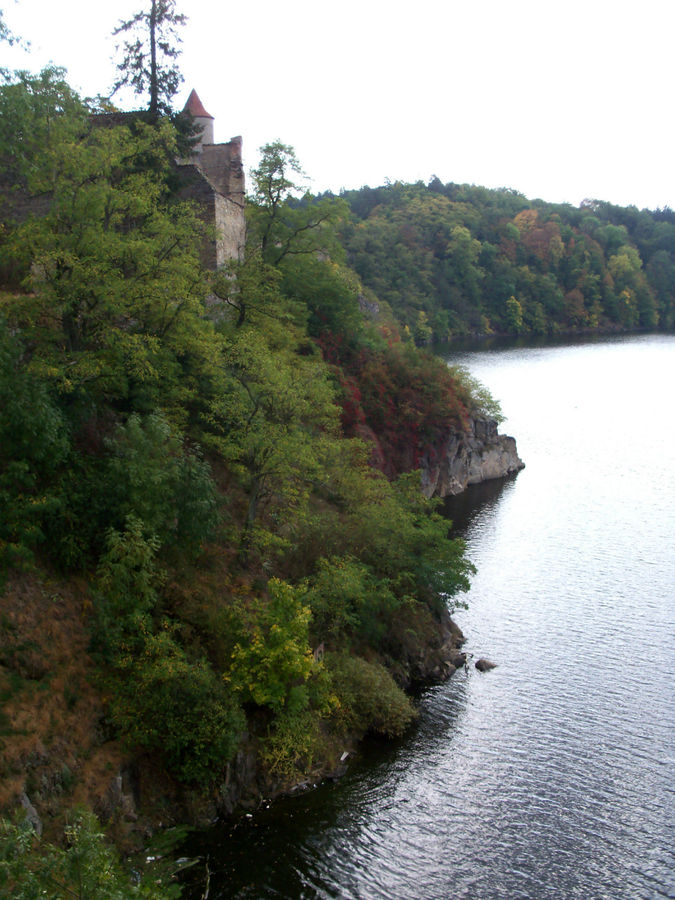Замок Zvikov Южночешский край, Чехия