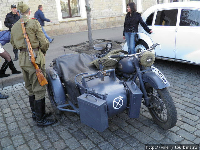 Немецкий мотоцикл военных лет Харьков, Украина