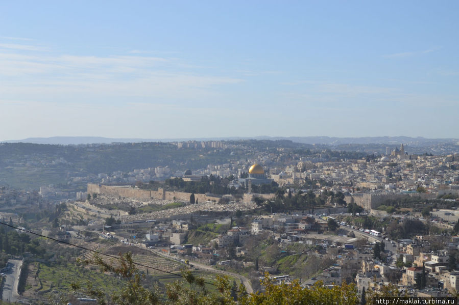 Вид на Старый город Иерусалим, Израиль