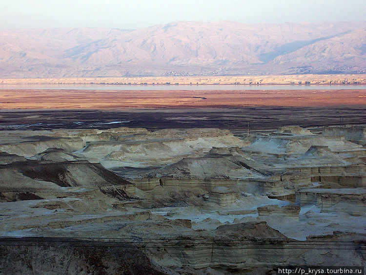 Мертвое море на закате Мертвое море, Израиль