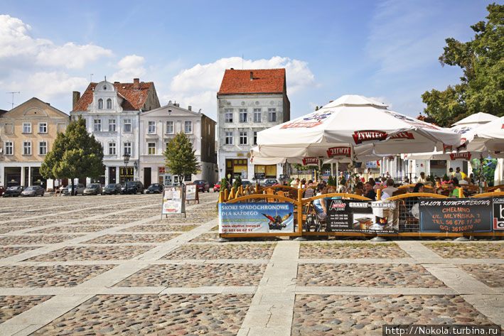 Рыночная площадь Хелмно, Польша