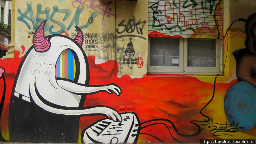 Немножко о граффити в Буэнос Айресе Буэнос-Айрес, Аргентина